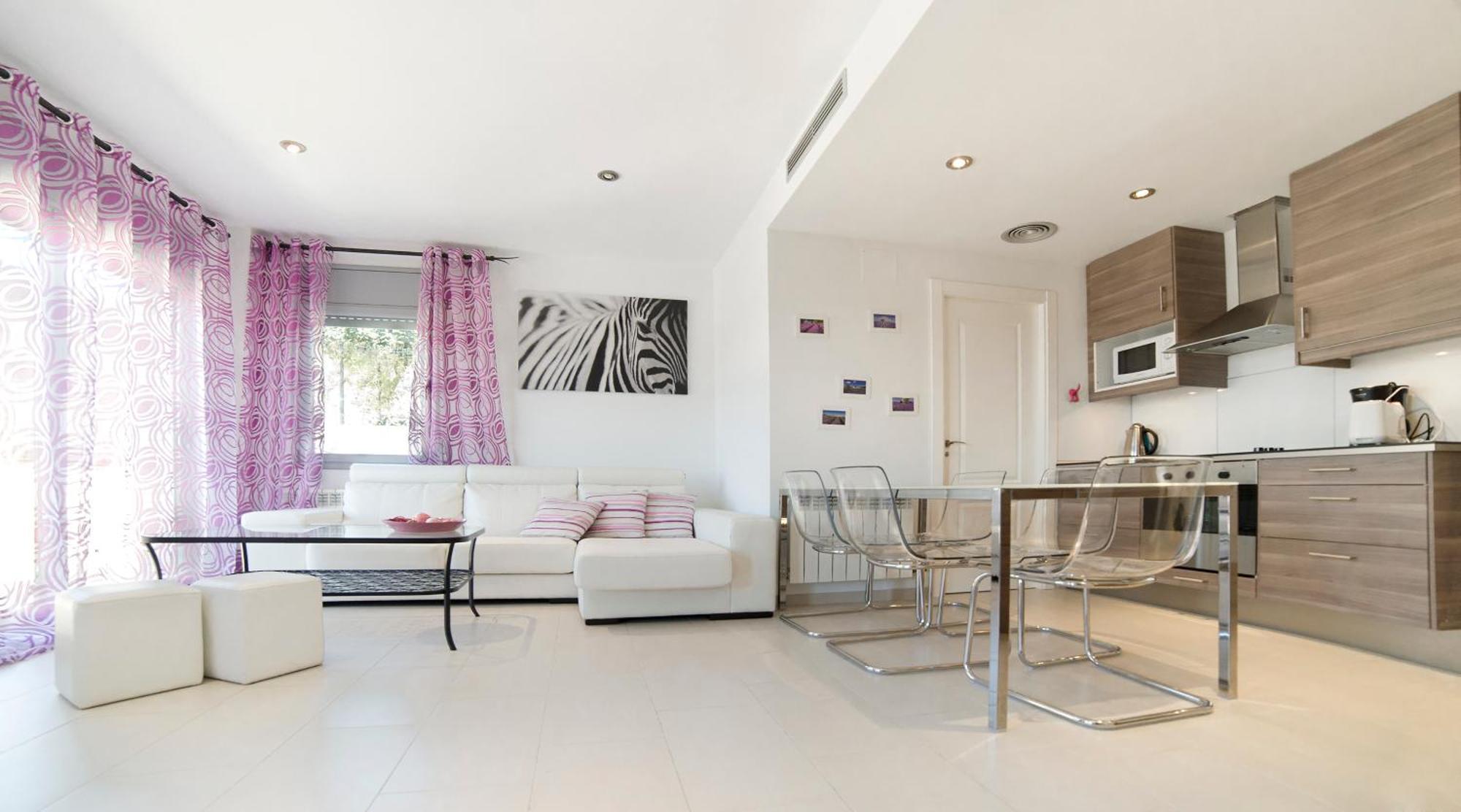 Duplex Moderno 3 Hab Parking, Vistas Al Mar Y Terraza Daire Sitges Dış mekan fotoğraf